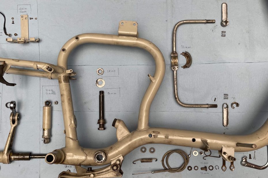 Restaurar moto clasica Mexico