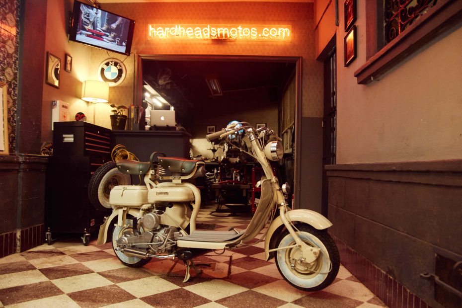 estauración Lambretta 150D 1956 en México | Hardheads Motostudio