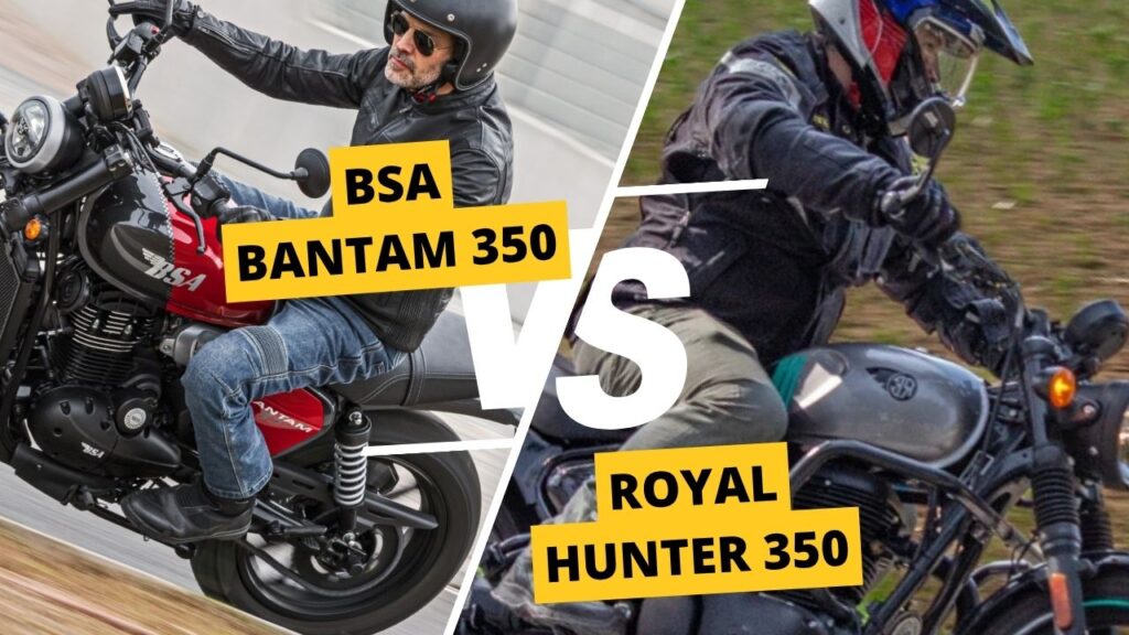 BSA Bantam 350 vs Royal Enfield Hunter 350